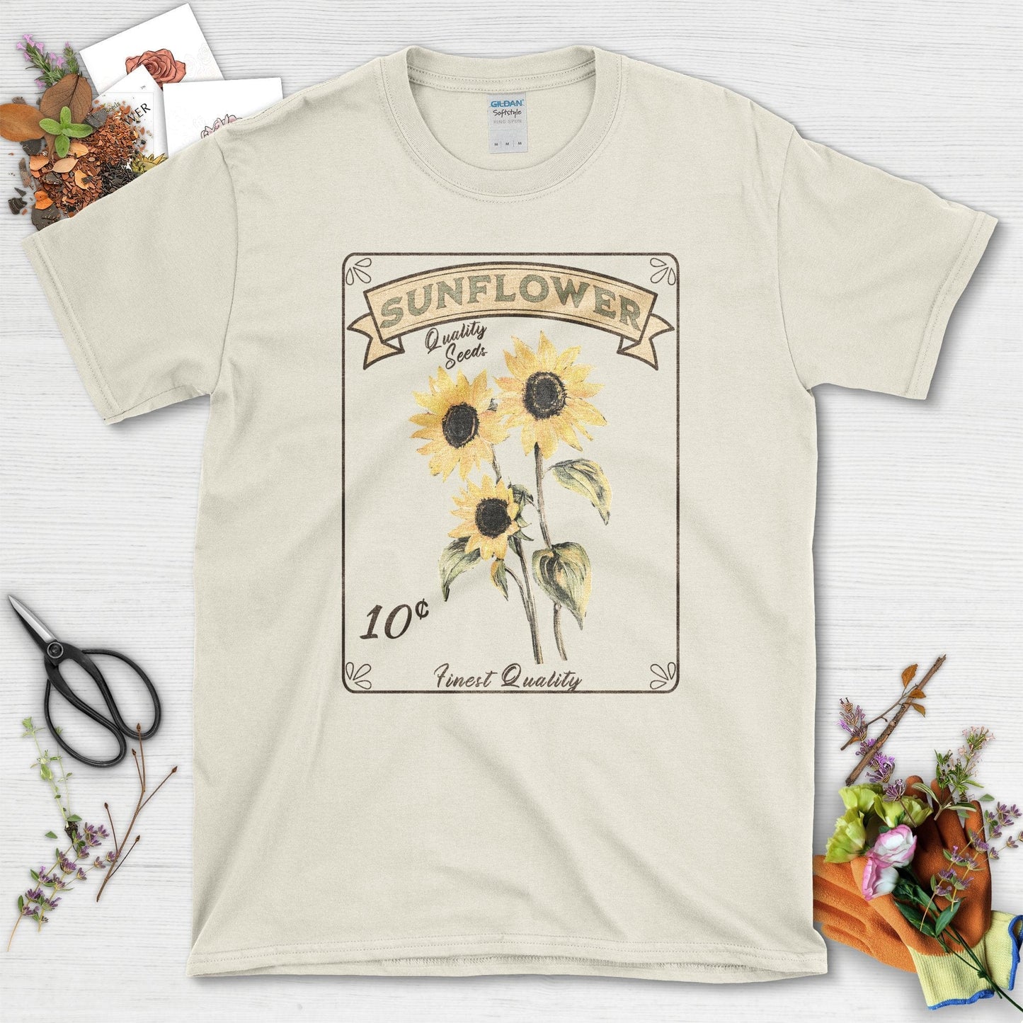 Quality Sunflower Seeds T-Shirt Natural / S T-Shirt