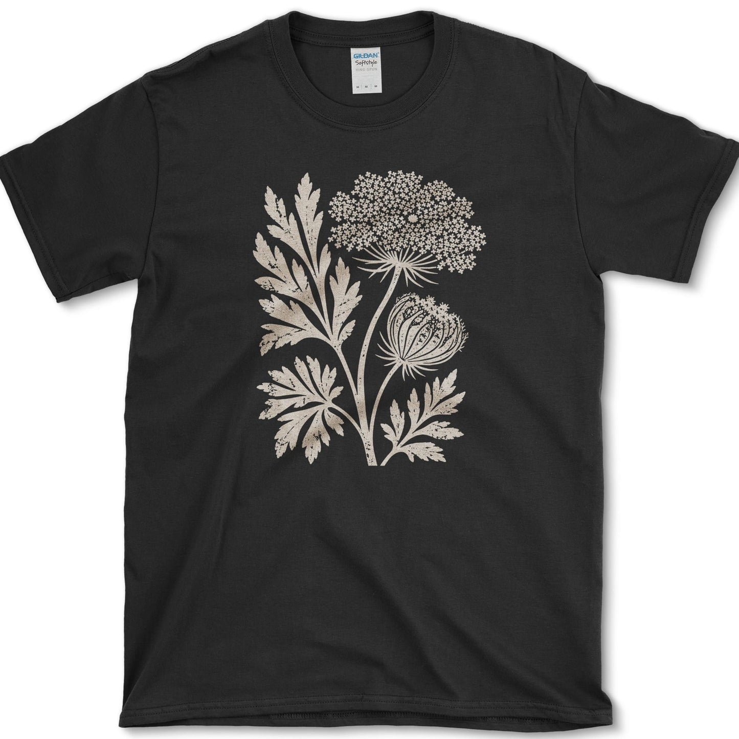 Queen Anne's Lace T-Shirt S / Black Essential Tees