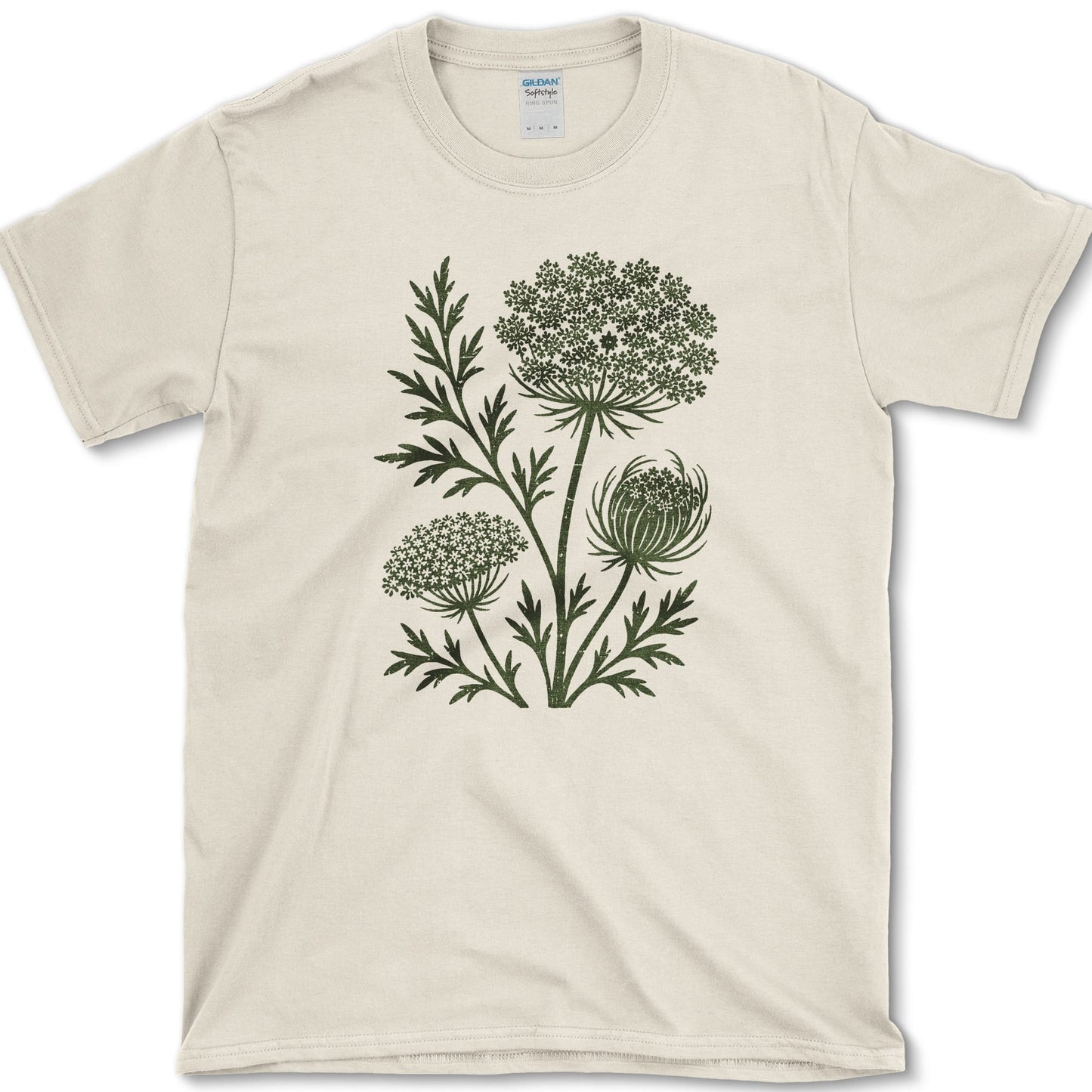 Queen Anne's Lace T-Shirt S / Natural Essential Tees