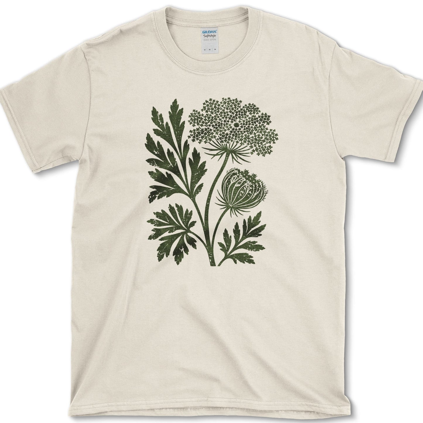 Queen Anne's Lace T-Shirt S / Natural Essential Tees