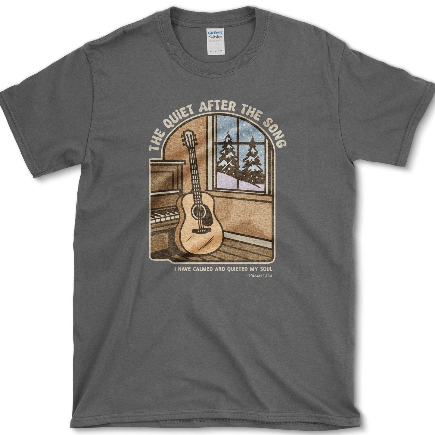 Quiet After the Song T-Shirt Essential Tees / S / Dark Heather Physical Item