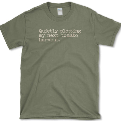 Quietly Plotting Tomato Harvest T-Shirt