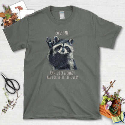 Raccoon Doggy Bag T-Shirt Charcoal / S T-Shirt