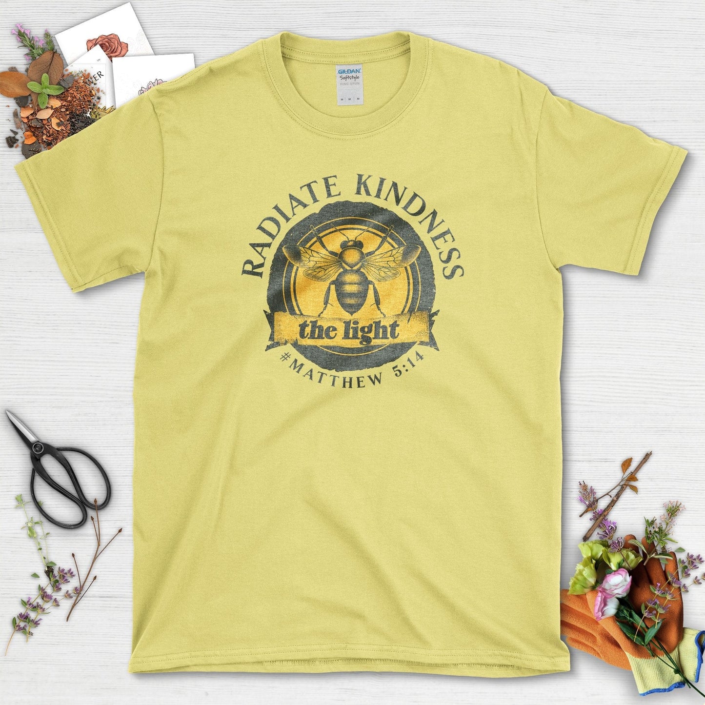 Radiate Kindness Matthew 5:14 T-Shirt T-Shirt