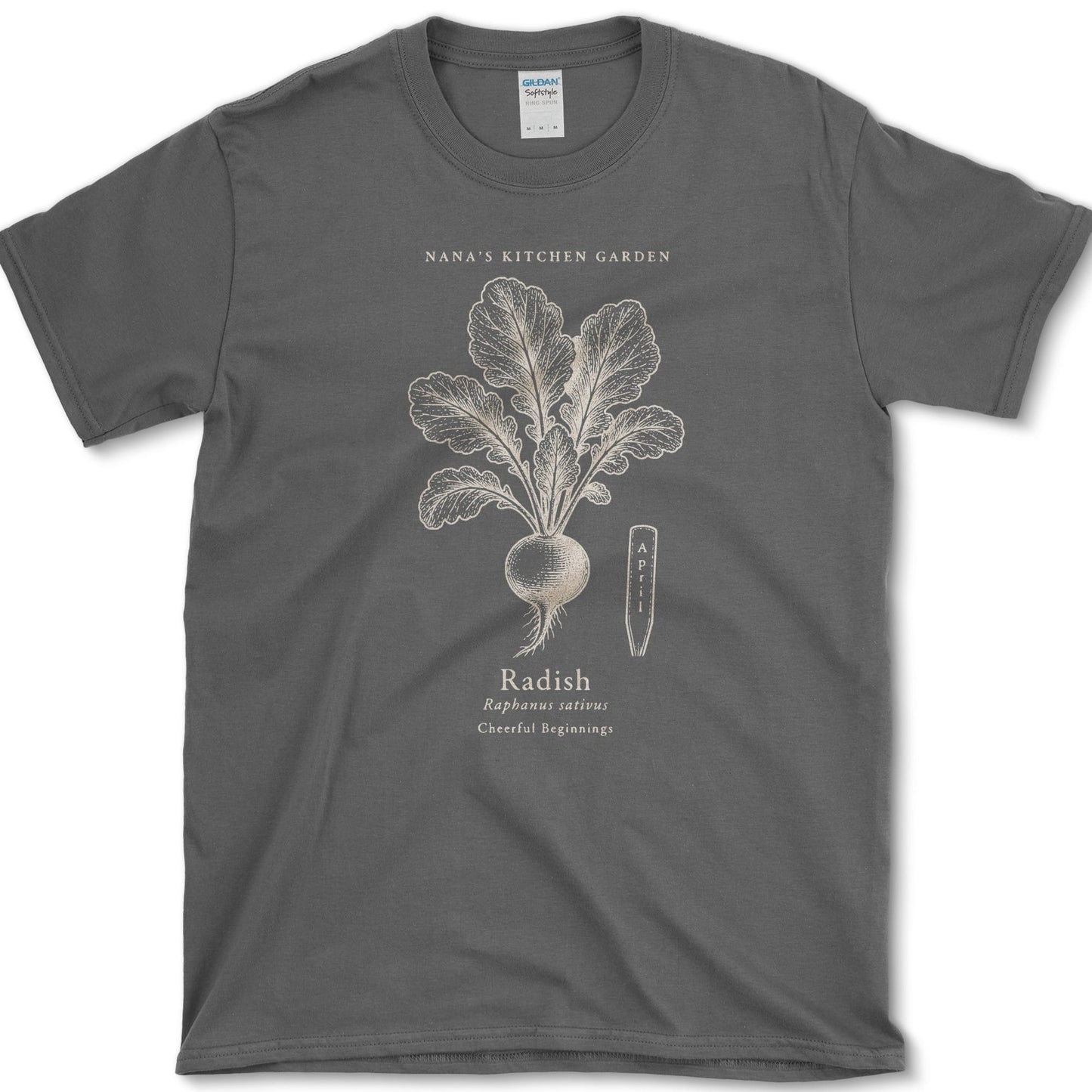 Radish T-Shirt S / Dark Heather Essential Tees