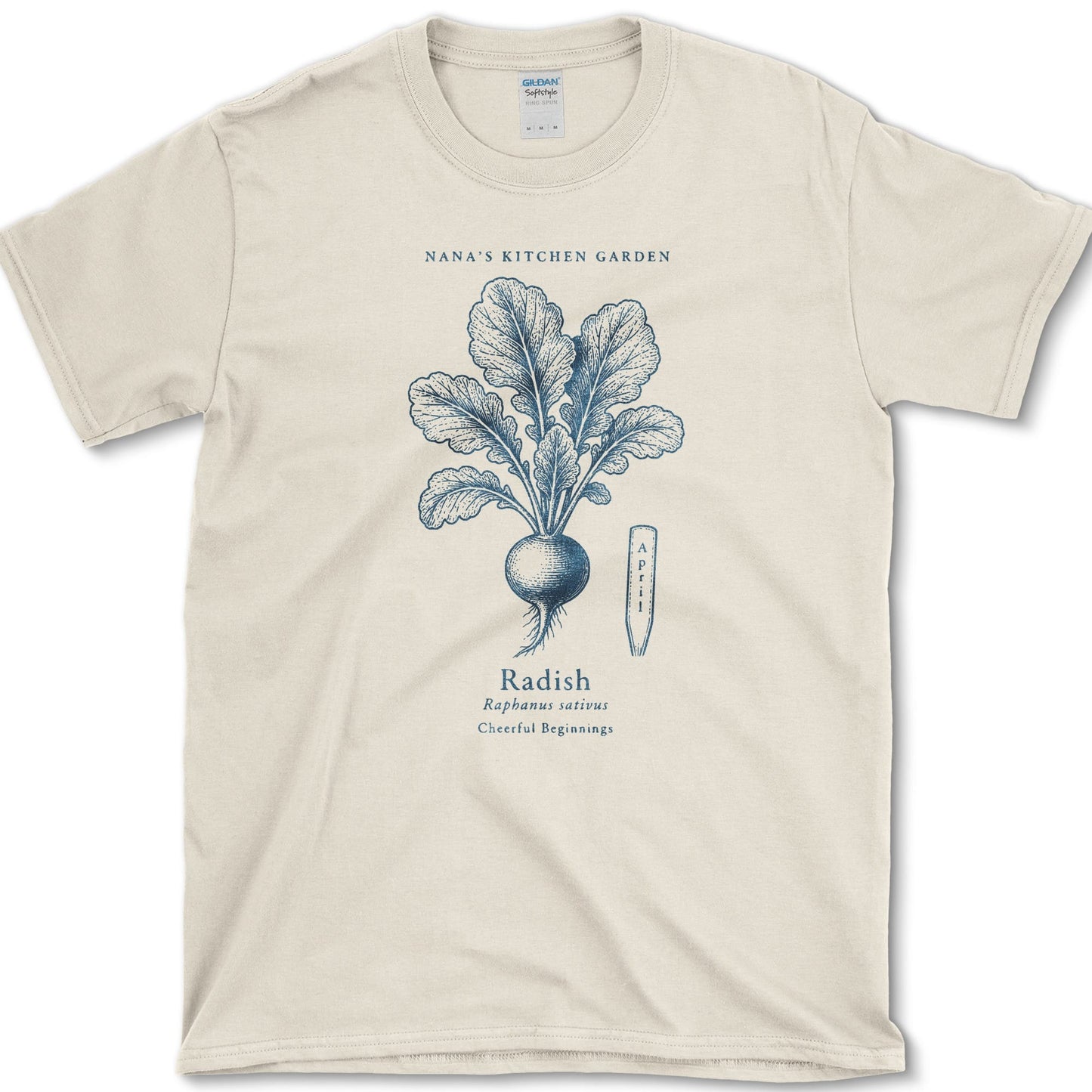 Radish T-Shirt S / Natural Essential Tees