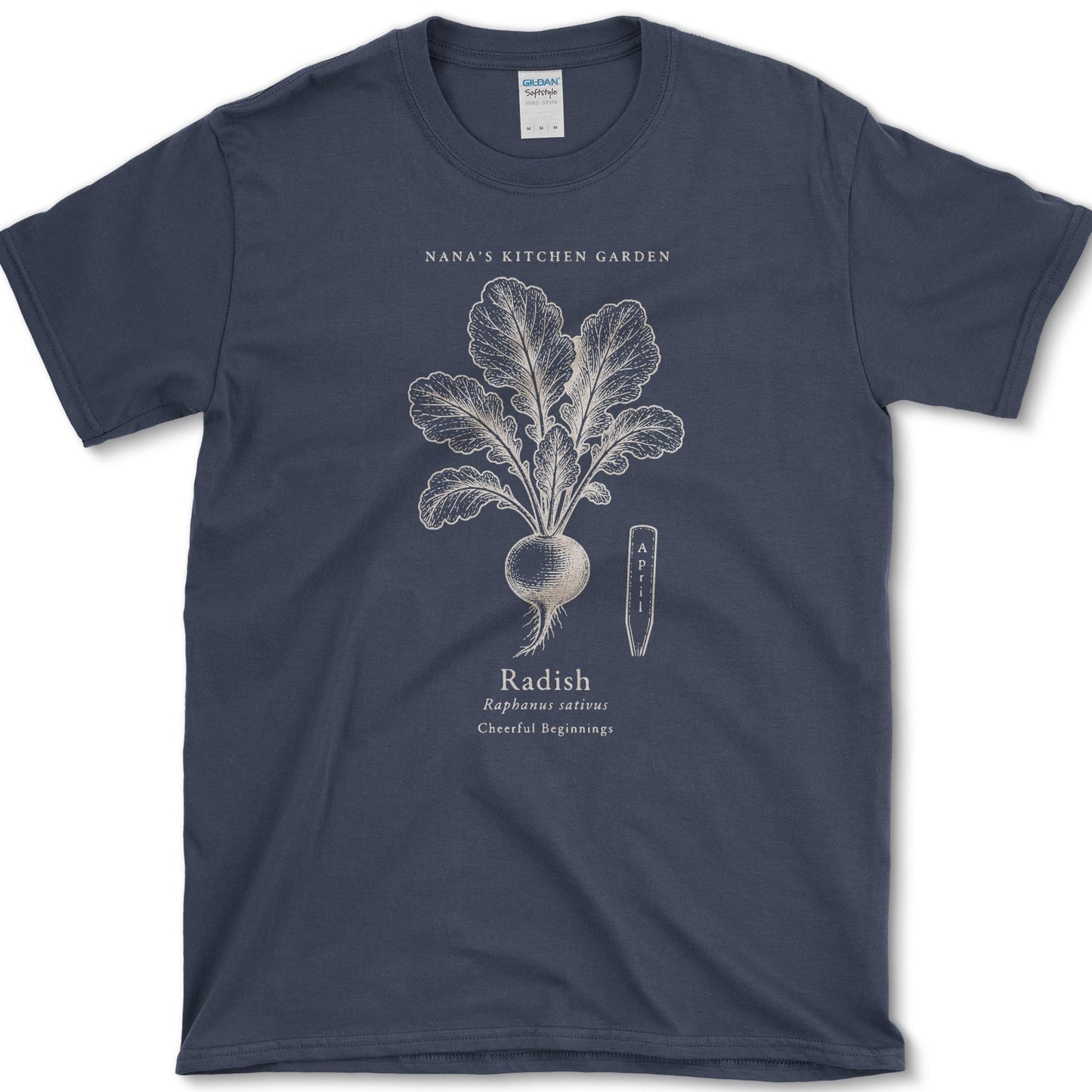 Radish T-Shirt S / Navy Essential Tees