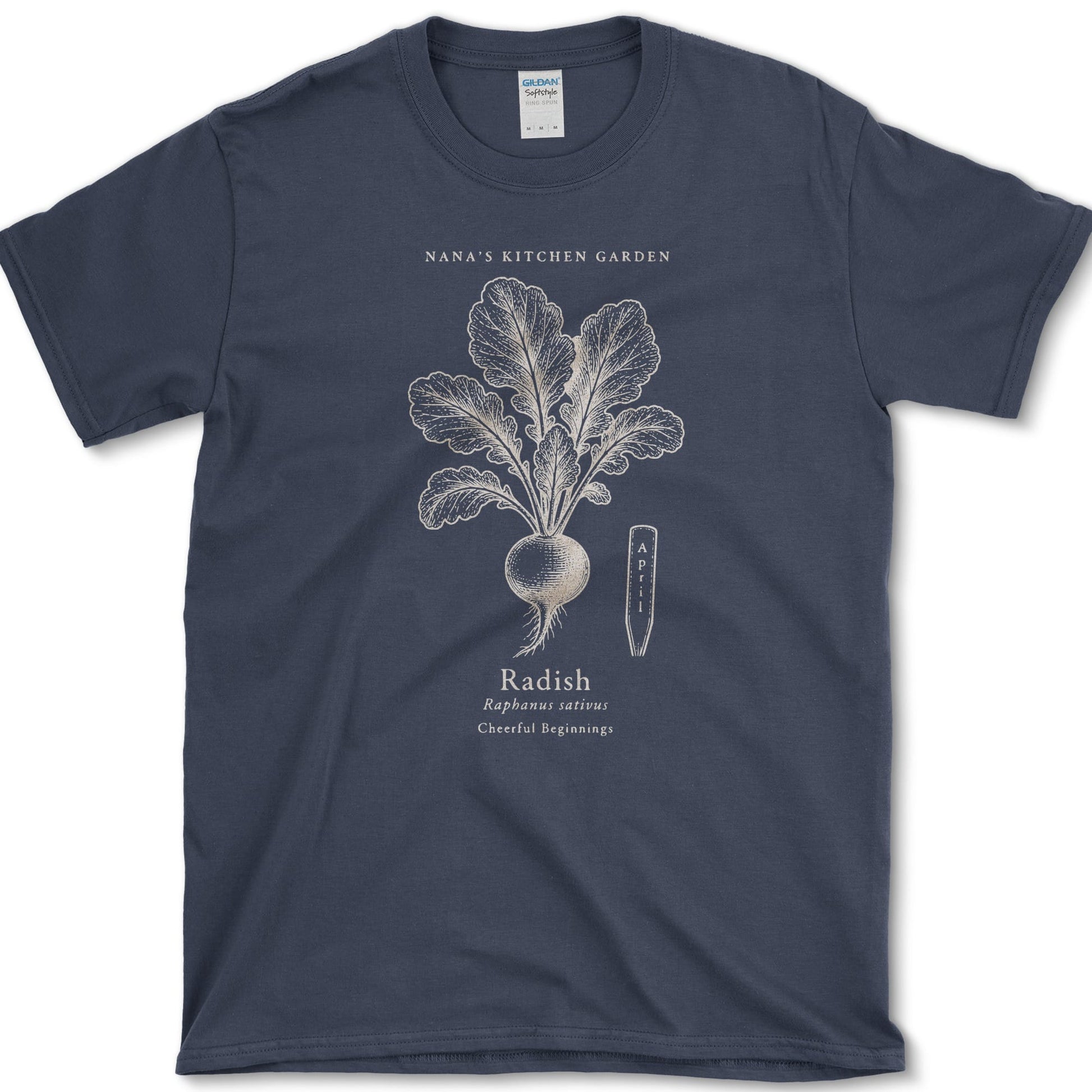 Radish T-Shirt S / Navy Essential Tees