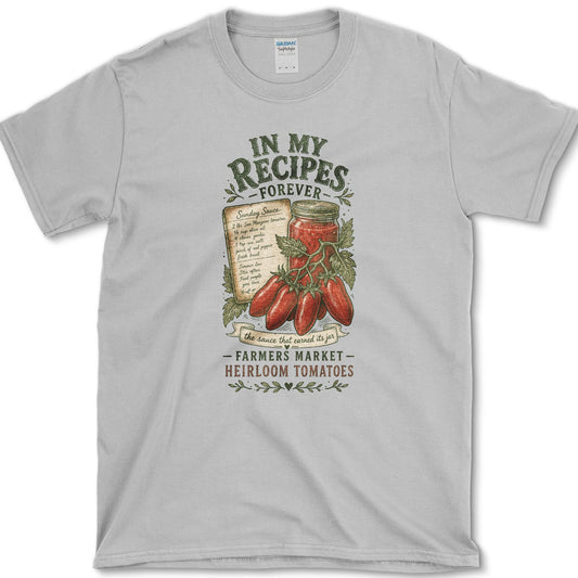 Recipes Forever T-Shirt S / Sport Grey Essential Tees