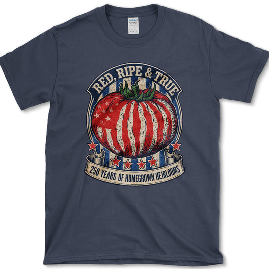 Red Ripe And True T-Shirt S / Navy Essential Tees