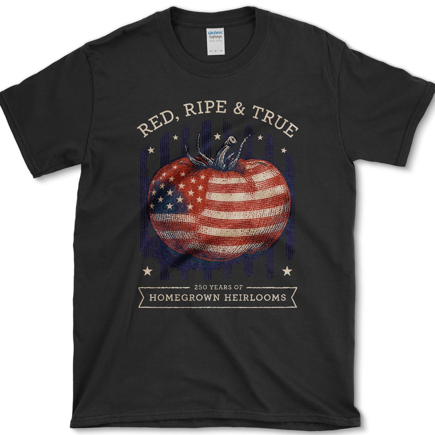 Red, Ripe & True T-Shirt S / Black Essential Tees
