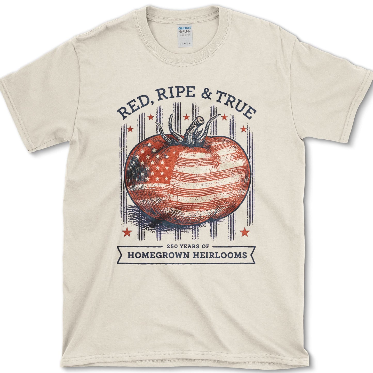 Red, Ripe & True T-Shirt S / Natural Essential Tees