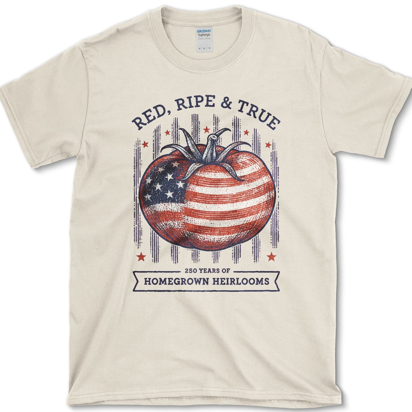 Red, Ripe & True T-Shirt S / Natural Essential Tees
