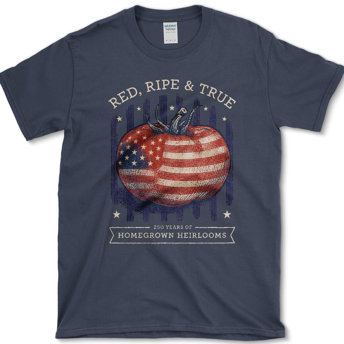 Red, Ripe & True T-Shirt S / Navy Essential Tees