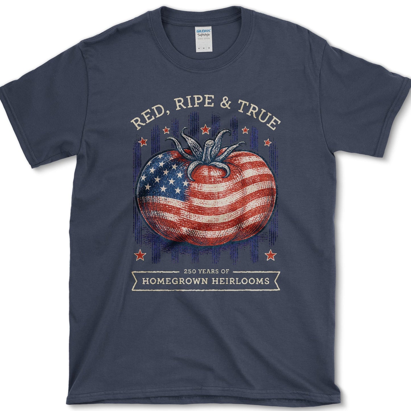 Red, Ripe & True T-Shirt S / Navy Essential Tees