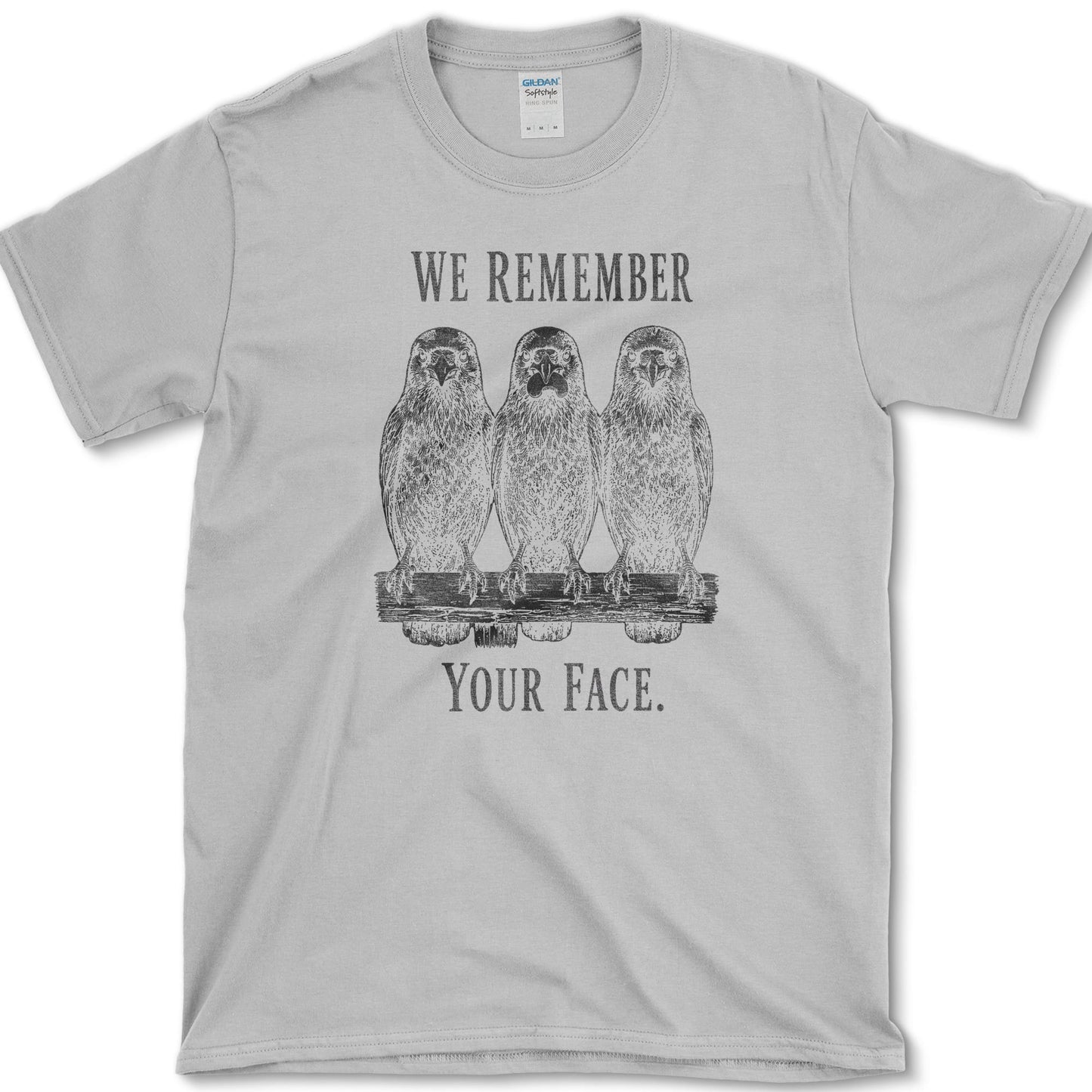 Remember Your Face T-Shirt Sport Grey / S Essential Tees
