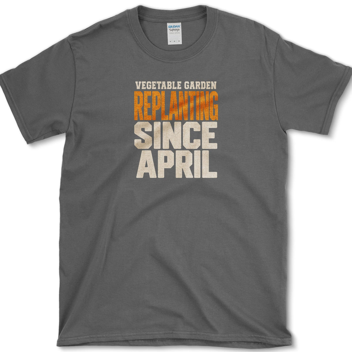 Replanting Since April T-Shirt Dark Heather / S Essential Tees