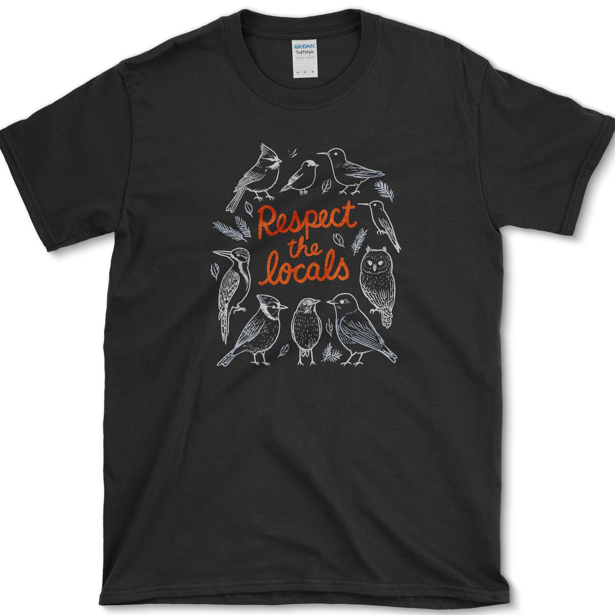 Respect The Locals T-Shirt S / Black Essential Tees