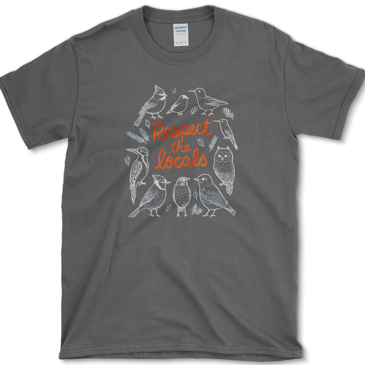 Respect The Locals T-Shirt S / Dark Heather Essential Tees