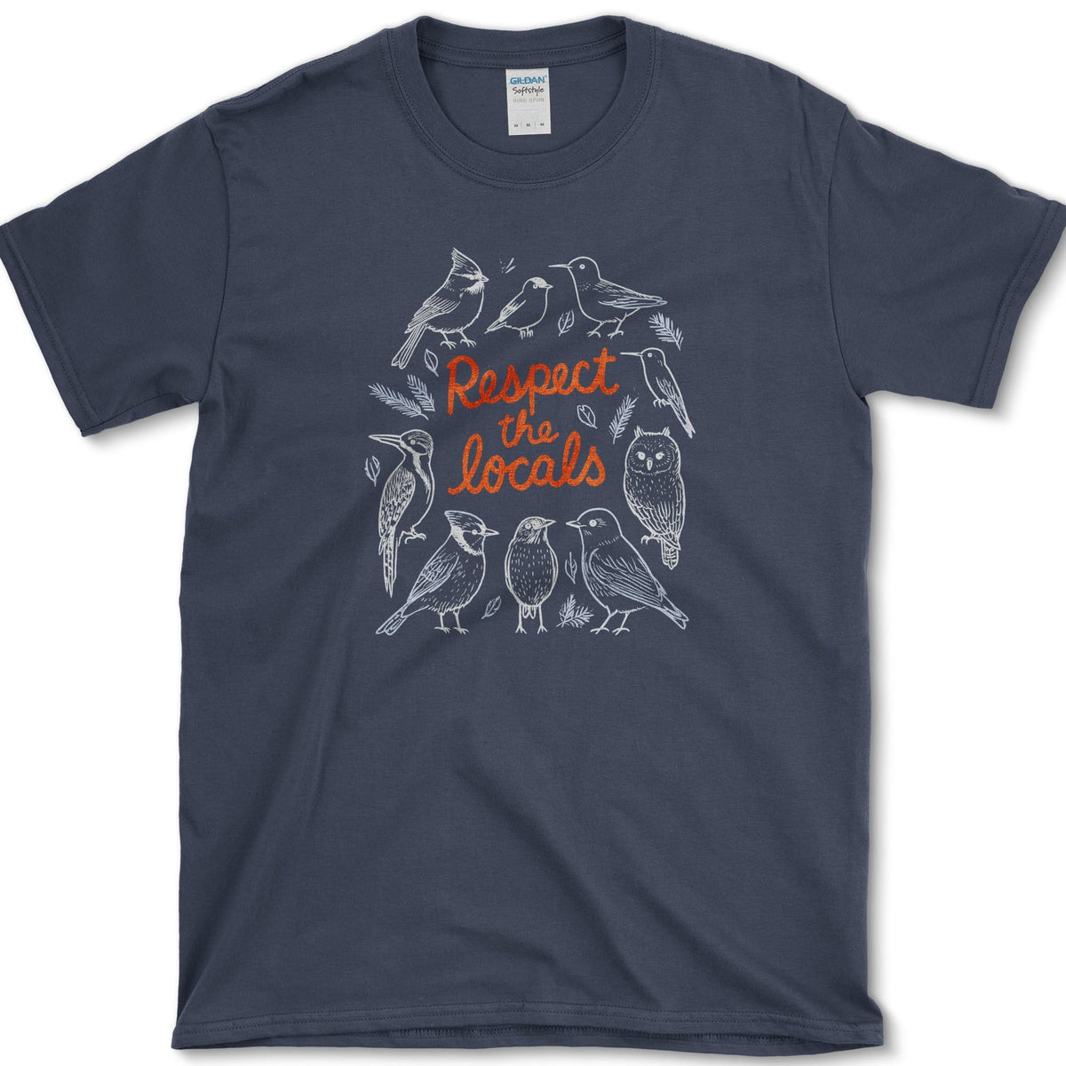 Respect The Locals T-Shirt S / Navy Essential Tees
