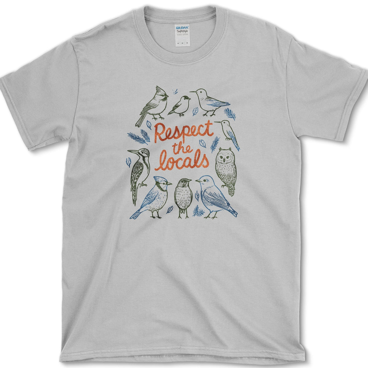 Respect The Locals T-Shirt S / Sport Grey Essential Tees
