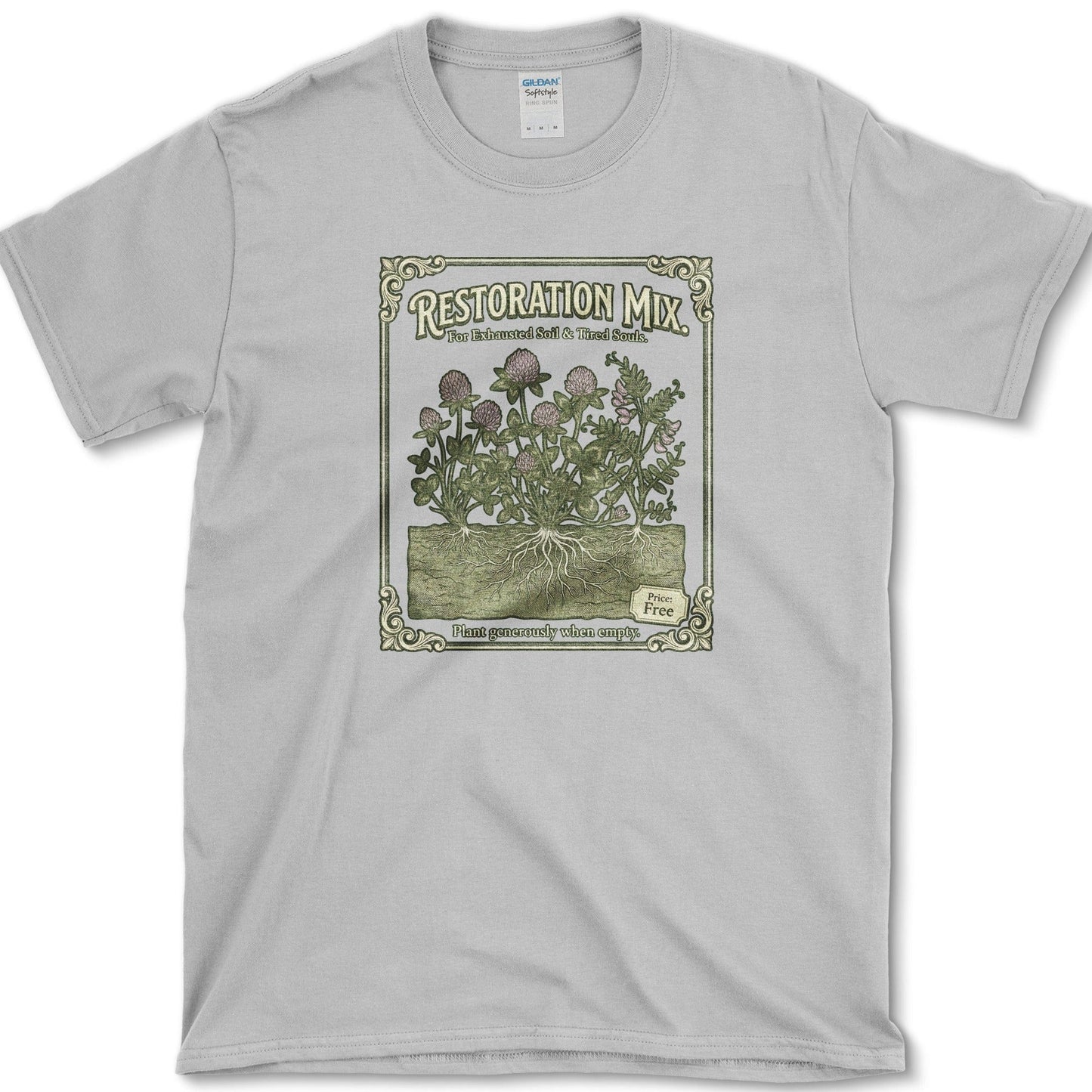 Restoration Mix T-Shirt Essential Tees / S / Sport Grey Physical Item