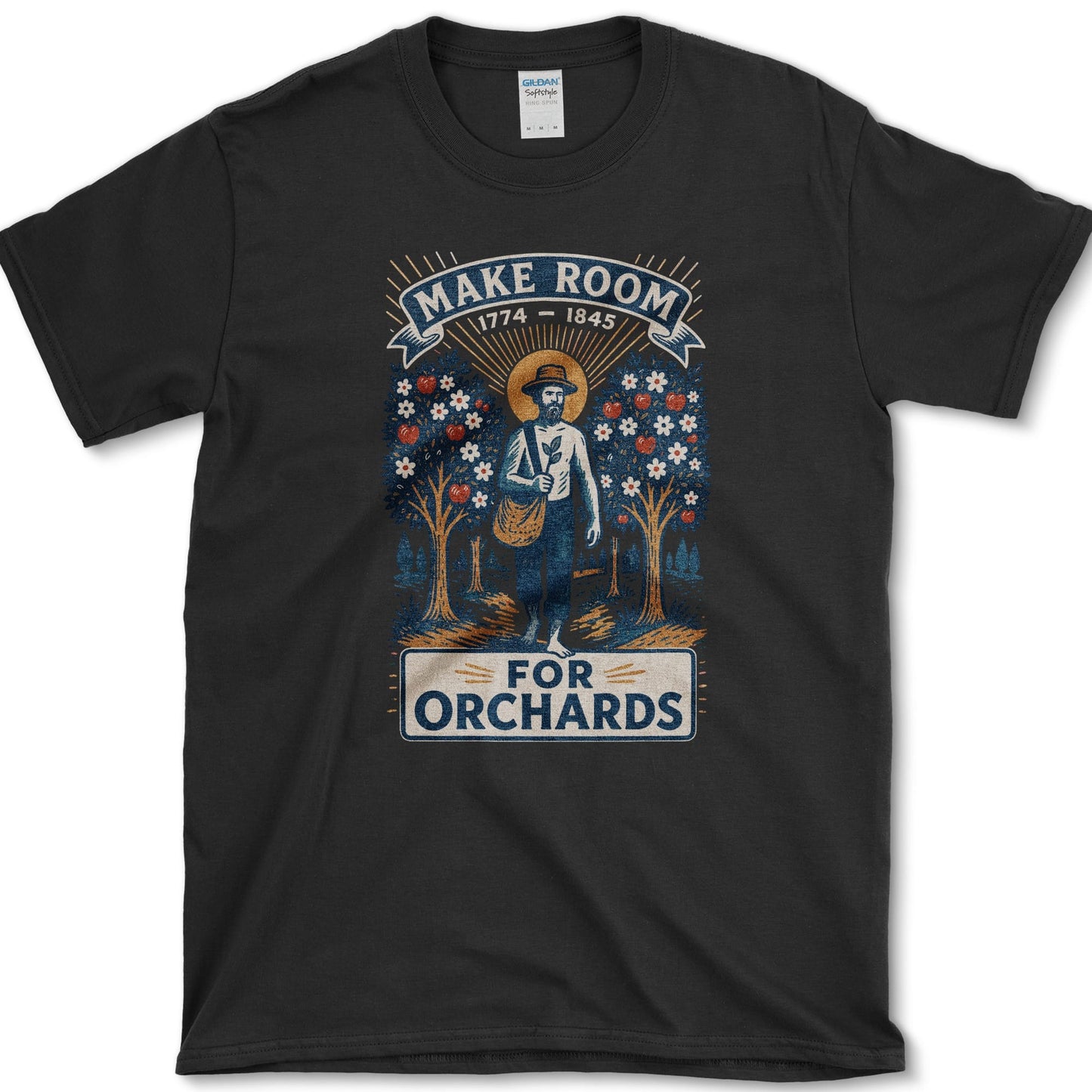 Room for Orchards T-Shirt S / Black Essential Tees