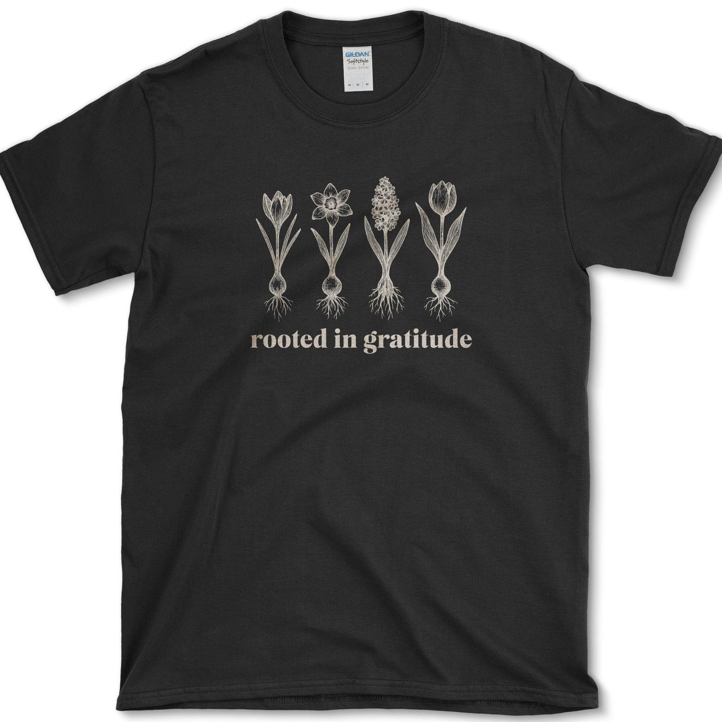Rooted in Gratitude T-Shirt Black / M Physical Item