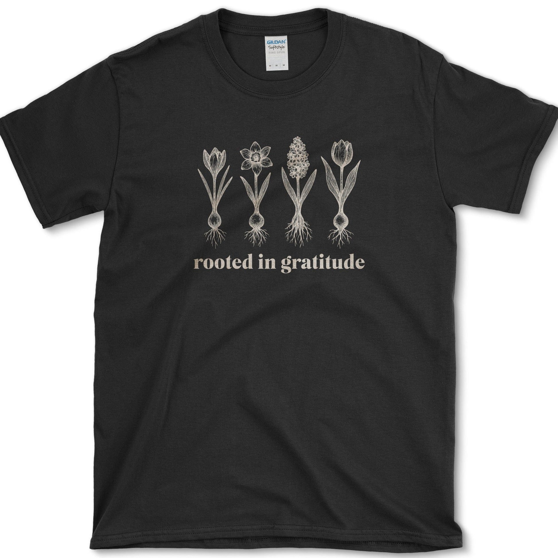 Rooted in Gratitude T-Shirt Black / M Physical Item