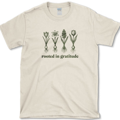 Rooted in Gratitude T-Shirt Natural / M Physical Item
