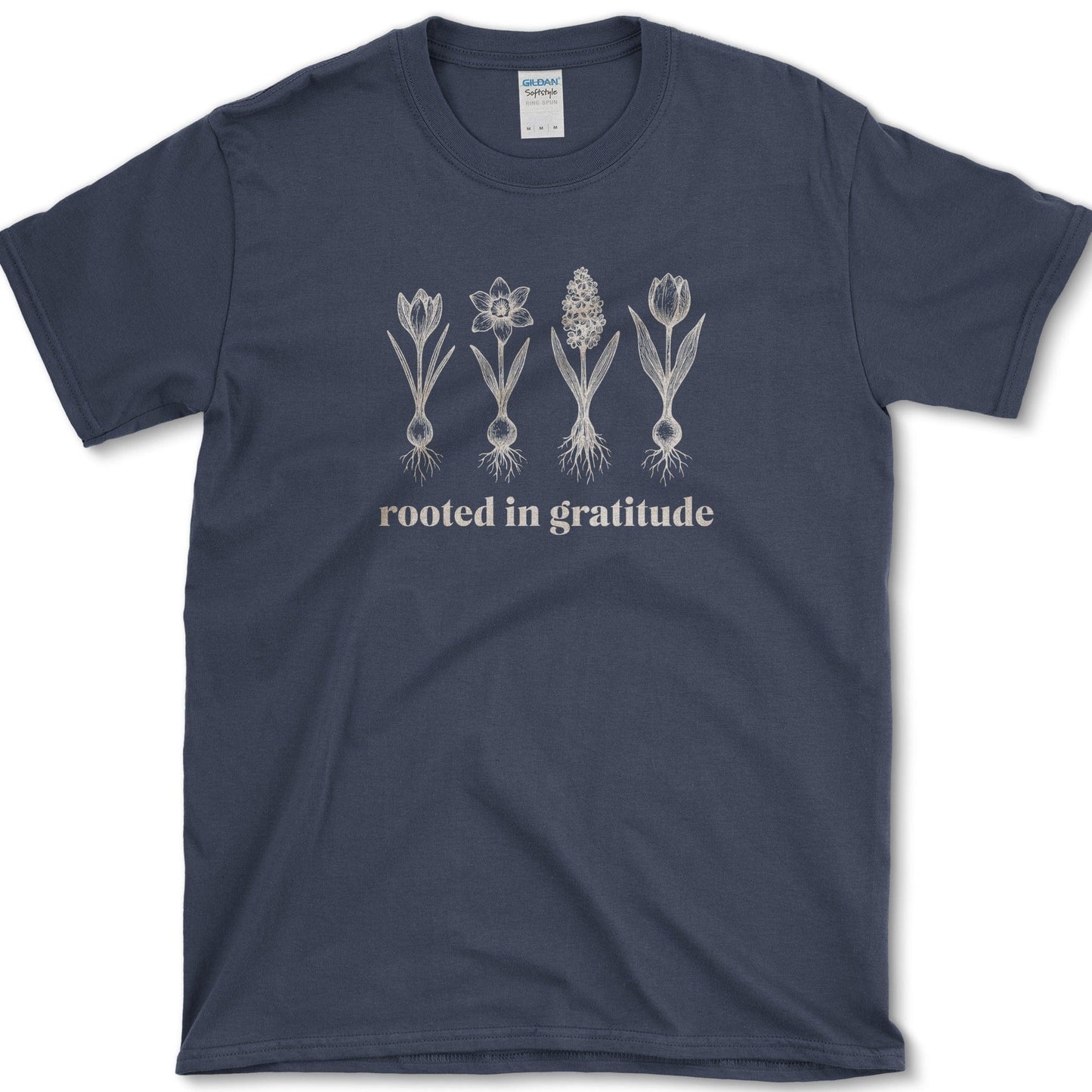 Rooted in Gratitude T-Shirt Navy / M Physical Item