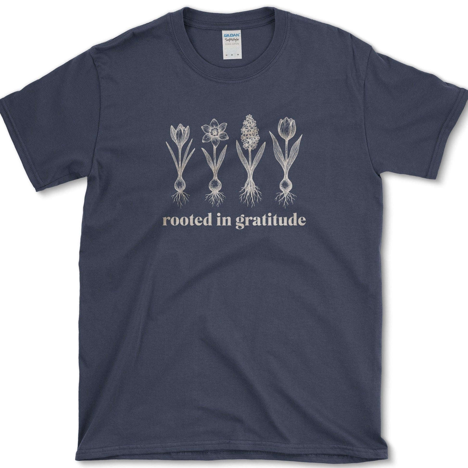 Rooted in Gratitude T-Shirt Navy / M Physical Item
