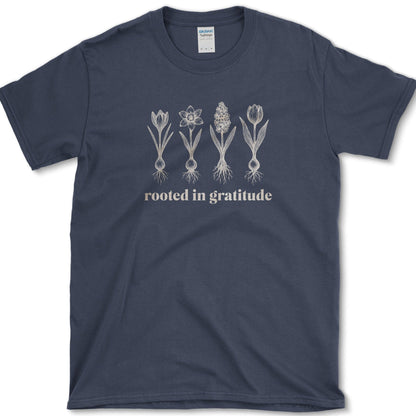 Rooted in Gratitude T-Shirt Navy / M Physical Item