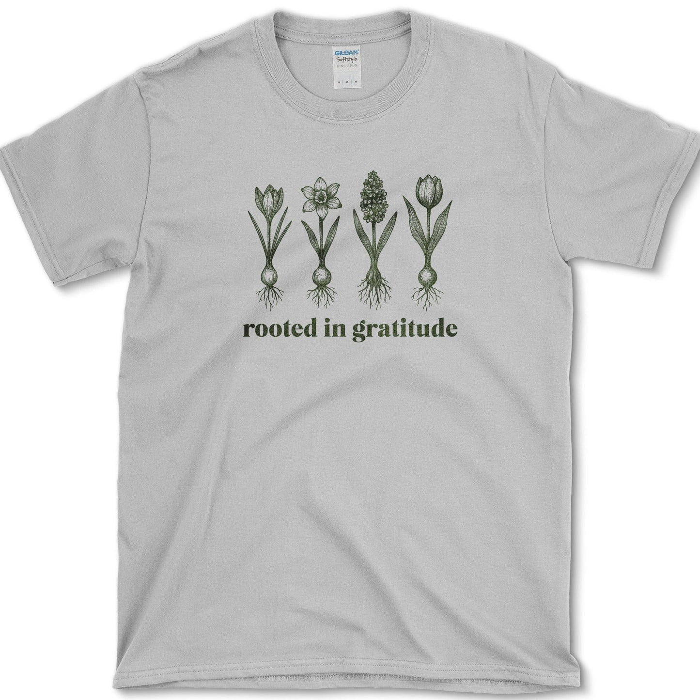 Rooted in Gratitude T-Shirt Sport Grey / M Physical Item