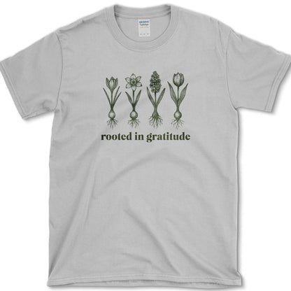 Rooted in Gratitude T-Shirt Sport Grey / M Physical Item