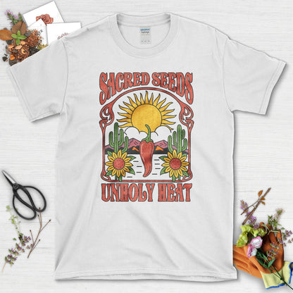 Sacred Seeds Unholy Heat T-Shirt White / M Physical Item