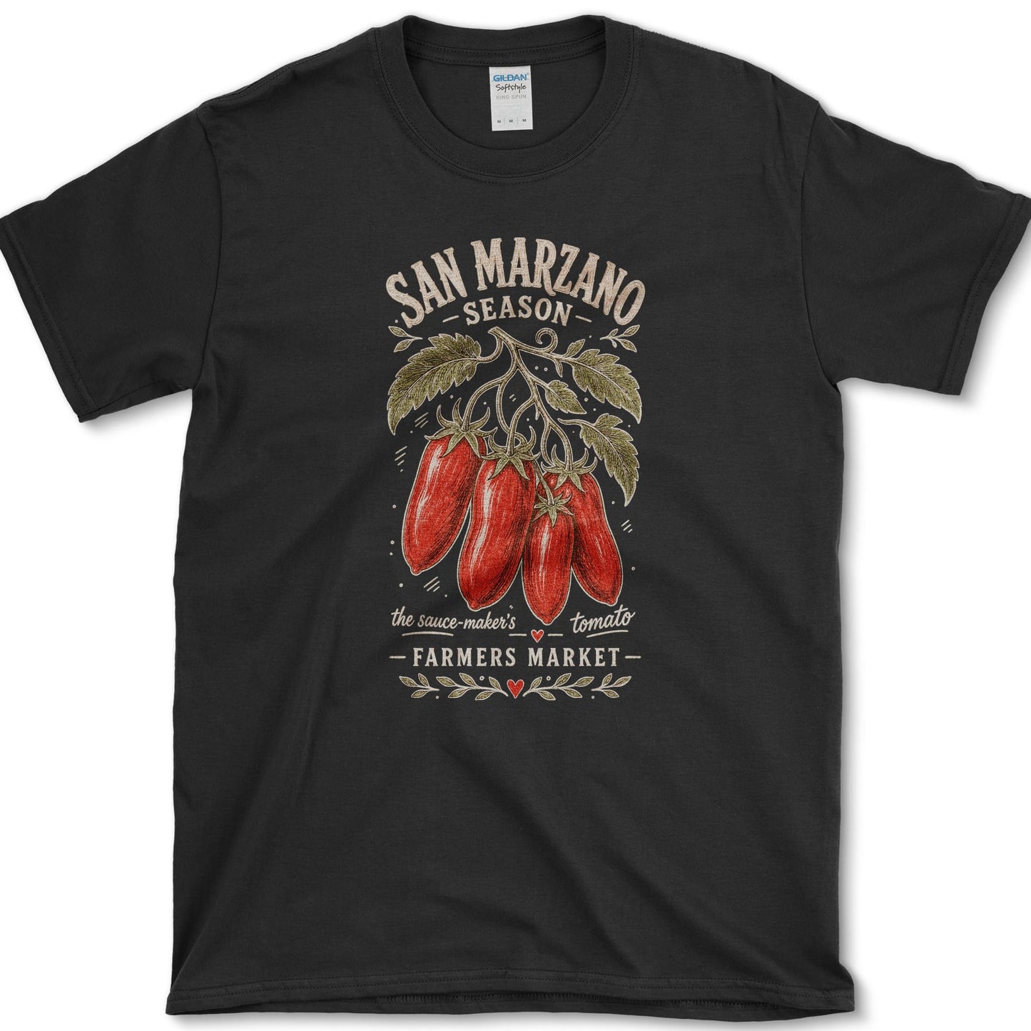San Marzano T-Shirt S / Black Essential Tees