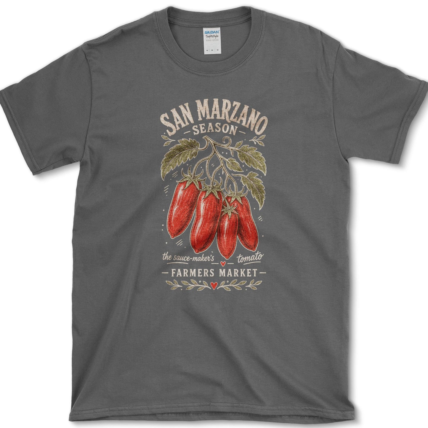 San Marzano T-Shirt S / Dark Heather Essential Tees