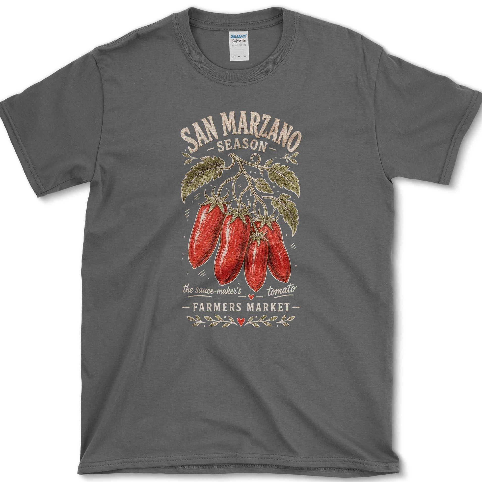 San Marzano T-Shirt S / Dark Heather Essential Tees