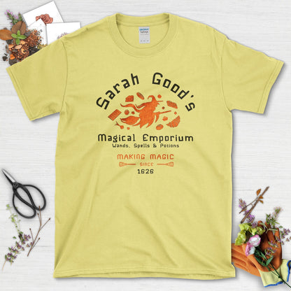 Sarah Good's Magical Emporium T-Shirt Cornsilk / S / T-Shirts Physical Item