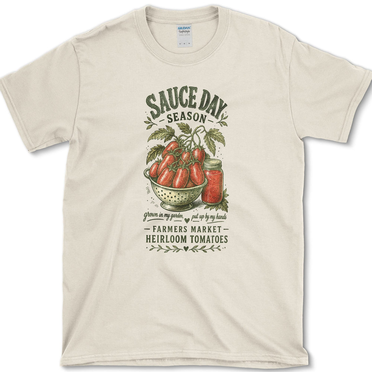 Sauce Day T-Shirt S / Natural Essential Tees