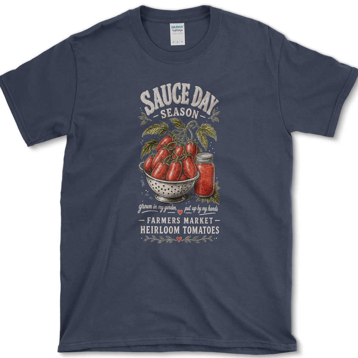 Sauce Day T-Shirt S / Navy Essential Tees