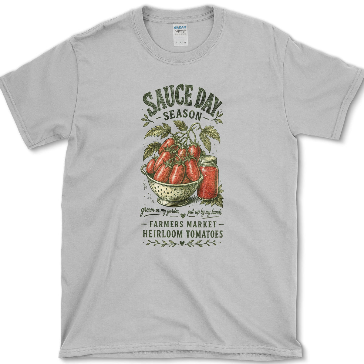 Sauce Day T-Shirt S / Sport Grey Essential Tees