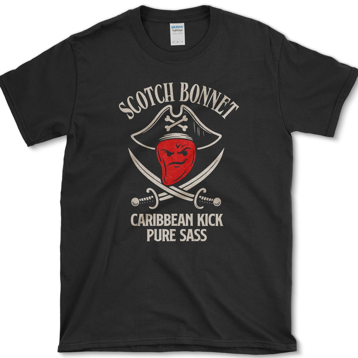 Scotch Bonnet Pure Sass T-Shirt Black / S Essential Tees
