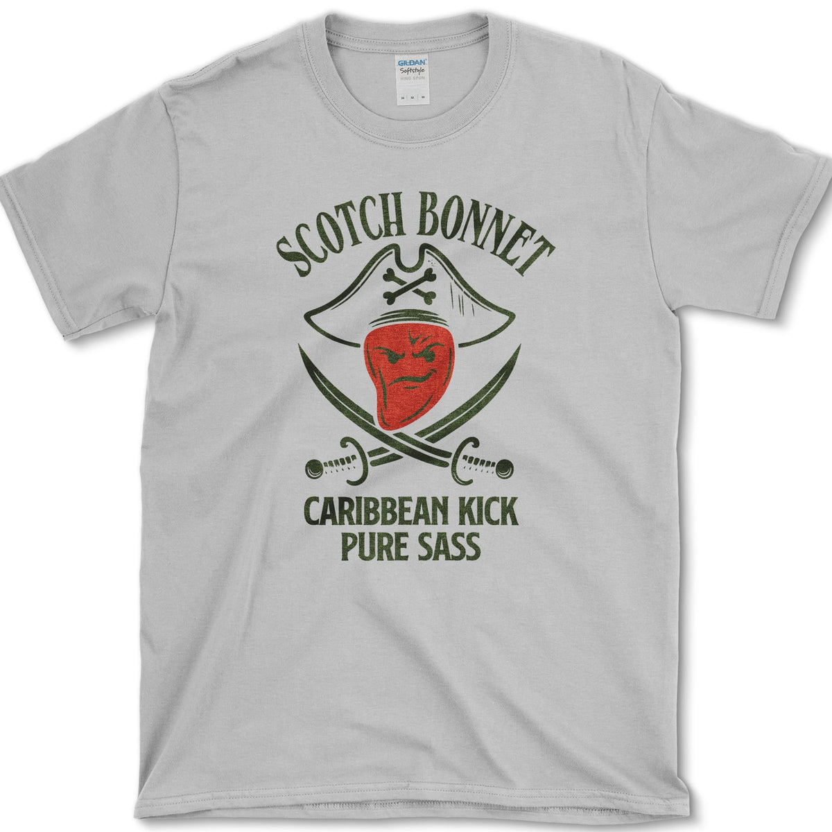 Scotch Bonnet Pure Sass T-Shirt Sport Grey / S Essential Tees