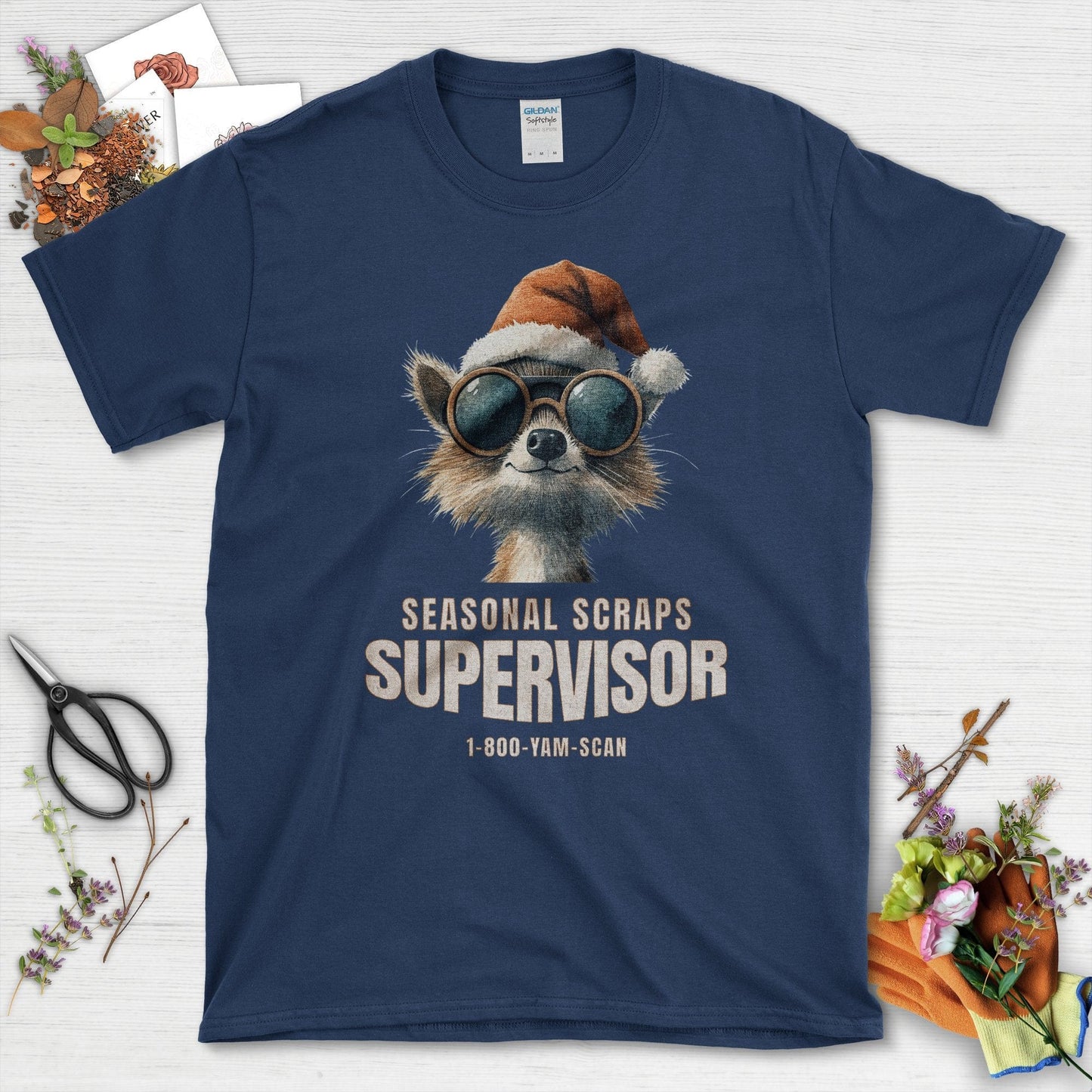 Seasonal Scraps Supervisor T-Shirt Navy / S T-Shirt