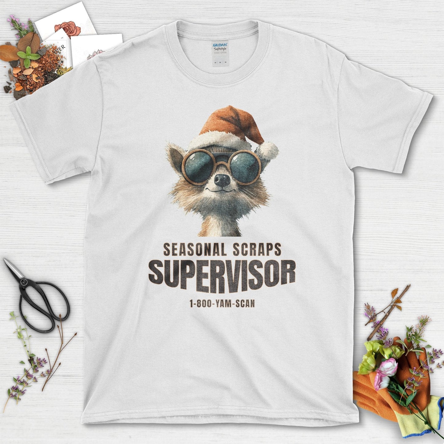 Seasonal Scraps Supervisor T-Shirt White / S T-Shirt