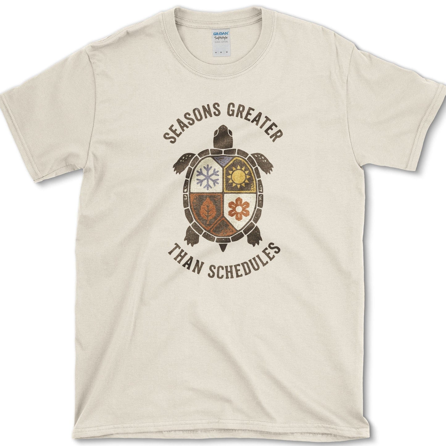 Seasons > Schedules T-Shirt Natural / S Physical Item