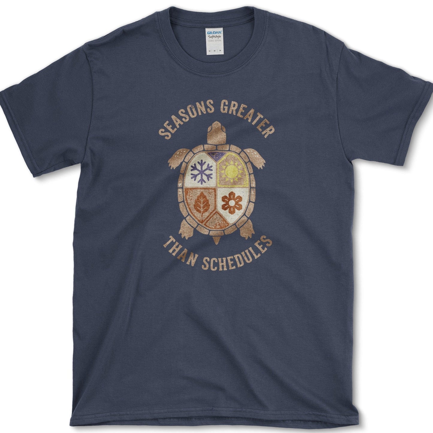 Seasons > Schedules T-Shirt Navy / M Physical Item