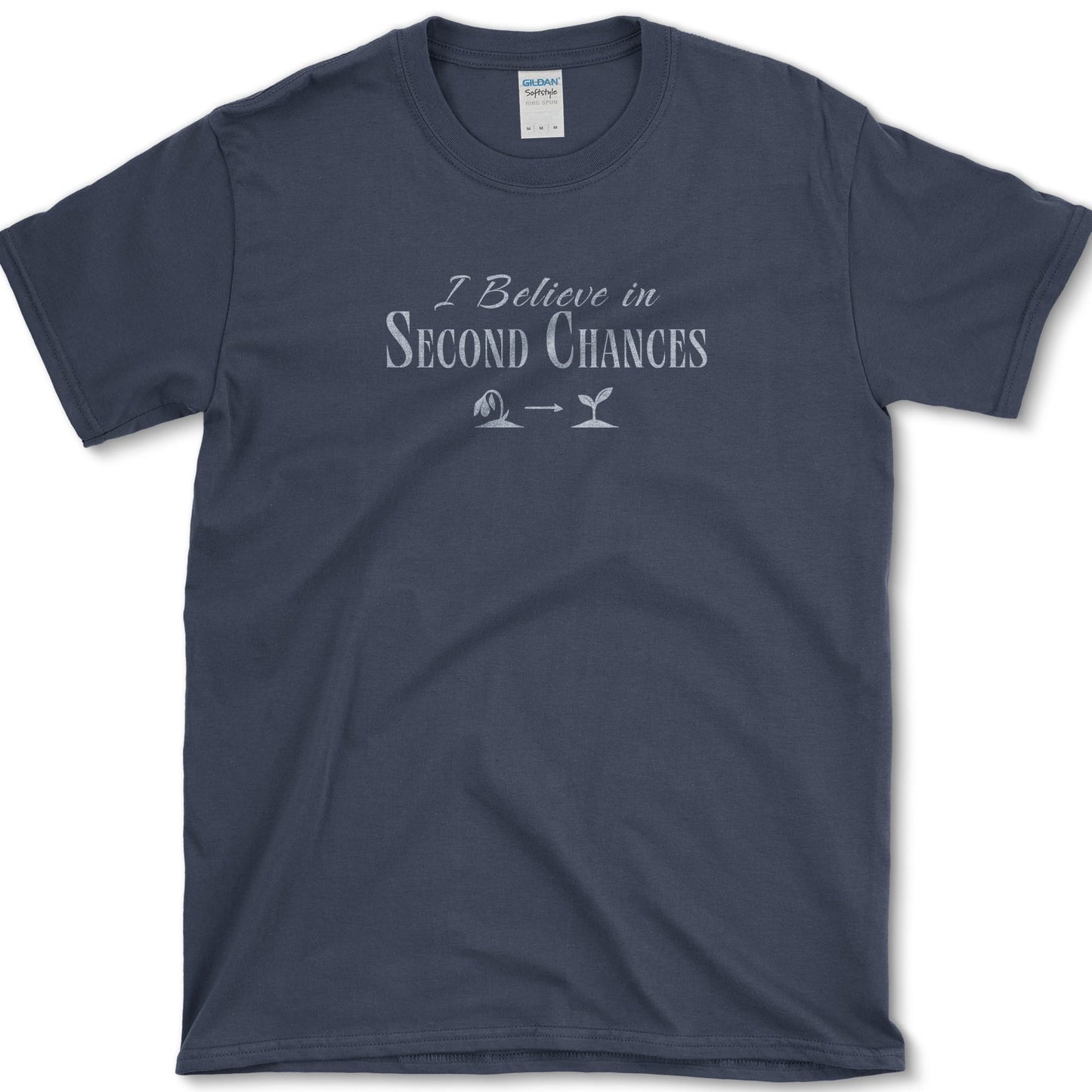 Second Chances T-Shirt Navy / S Essential Tees